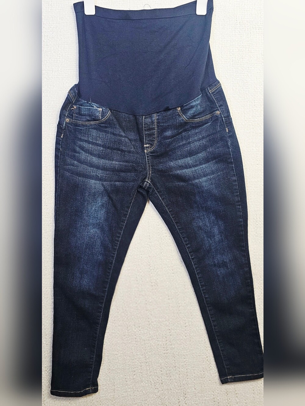 Bella Vida Maternity Dark Wash Skinny Jeans Size M